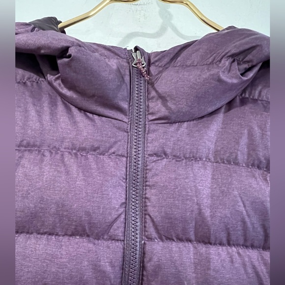 Eddie Bauer EB650 Down Filled Purple
Hooded Long Packable Puffer Coat  M - Picture 4 of 13